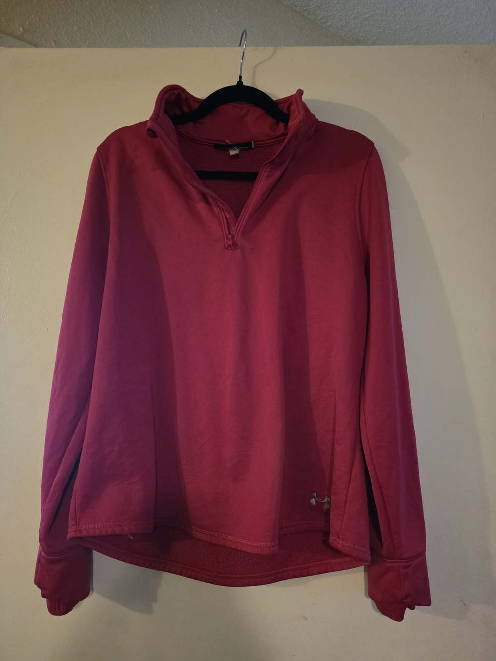 Women’s Under Armour Quarter-Zip Pullover Sweater Large